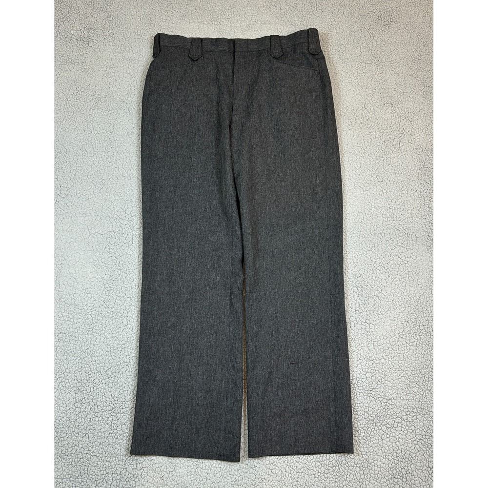 Circle S Men's Charcoal Black Western Dress Ranch‎ Pants Size 35 x 30